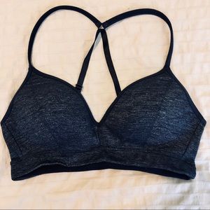 Athleta Med Navy Bra